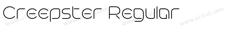 Creepster Regular字体转换 Creepster Regular字体转换